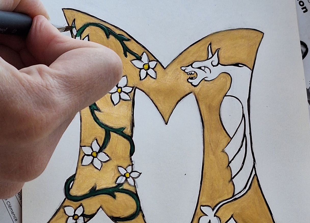 Workshops for Adults – Illumination and Calligraphy